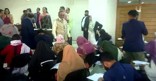 ঢাবি ‘বি’ ইউনিটের ভর্তি পরীক্ষা শুরু হয়েছে